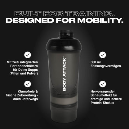 BODY ATTACK - Shaker Shakeone - Weiß