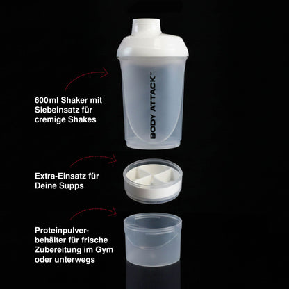 BODY ATTACK - Shaker Shakeone - Weiß