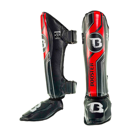 BSG V9 BLACK/RED BFG SHINGUARDS
