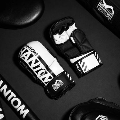 MMA Sparring Handschuhe APEX - Whiteout