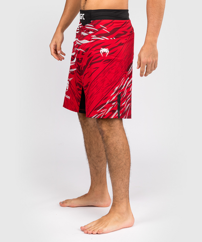UFC Fusion by Venum Authentic Fight Night Personalized Herren Short - Long Fit - Rot