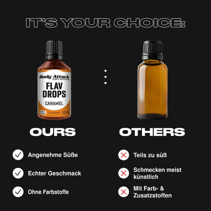 BODY ATTACK Flav Drops 50ml