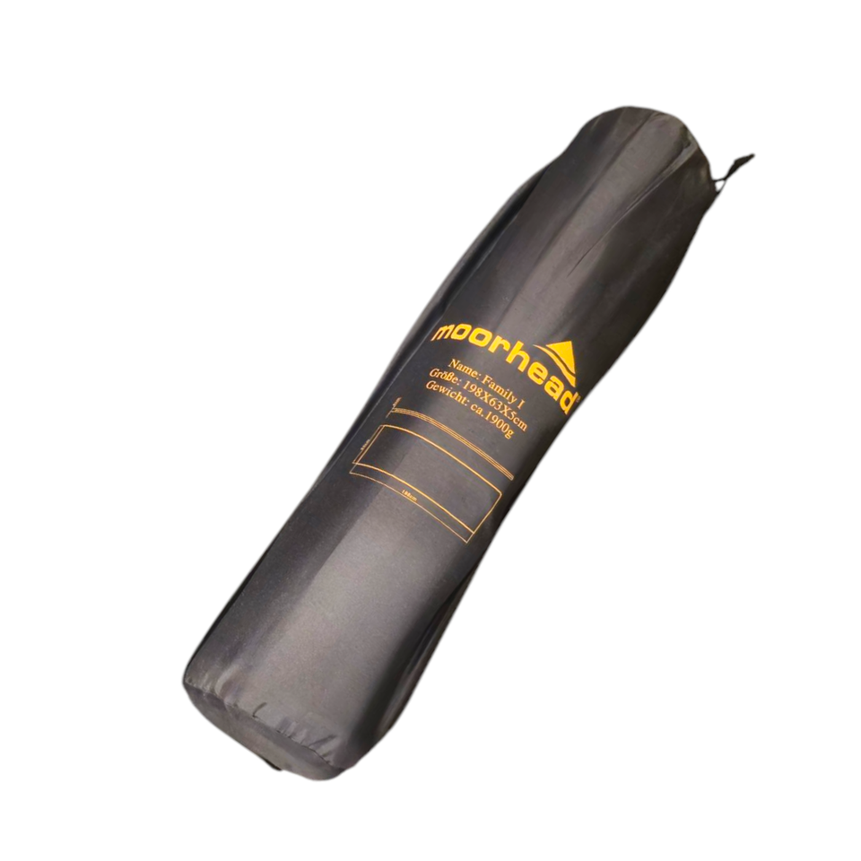 Moorhead Selbstaufblasende Iso Matte Schwarz