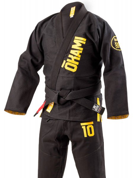 OKAMI BJJ Gi ANNIVERSARY BLACK