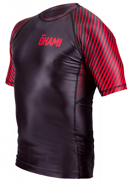 OKAMI Rashguard Big Kanji - black