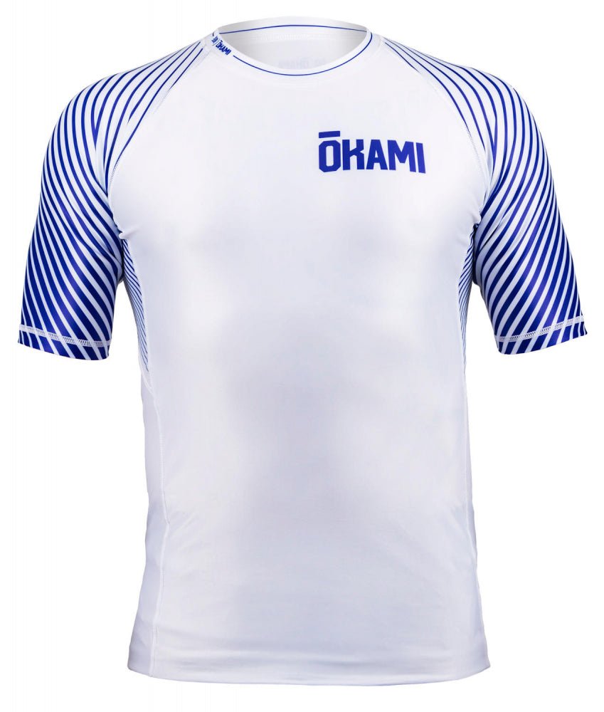 OKAMI Rashguard Big Kanji White Kids