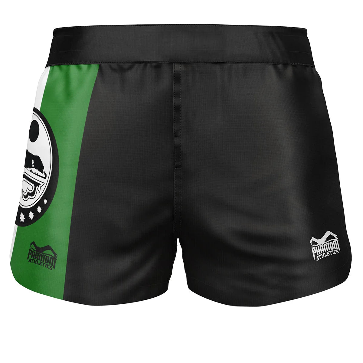 Fightshorts FUSION-R - Team Chechnya - Schwarz/Grün
