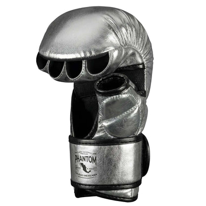 MMA Sparring Handschuhe MEXICO - Silber/Schwarz
