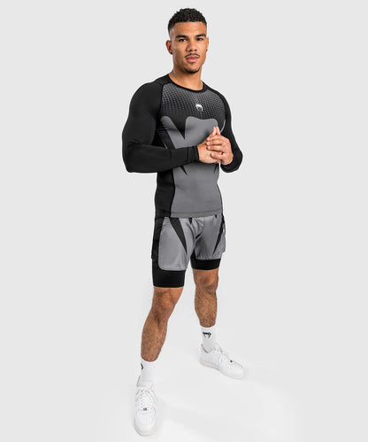 Venum Attack Rashguards Long Sleeves - Black