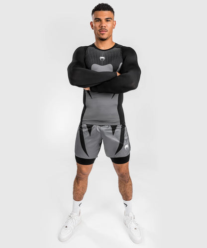 Venum Attack Rashguards Long Sleeves - Black