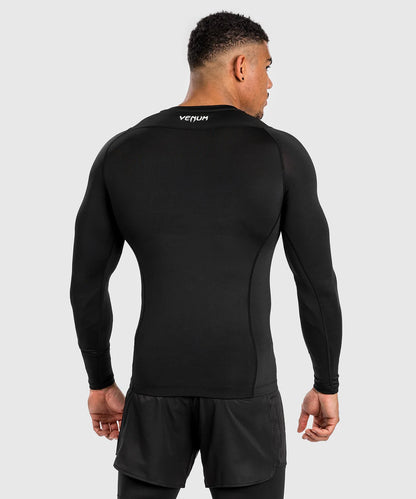 Venum Attack Rashguards Long Sleeves - Black