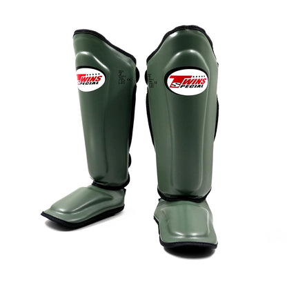 SGS 10 OLIVE Twins Schienbeinschoner