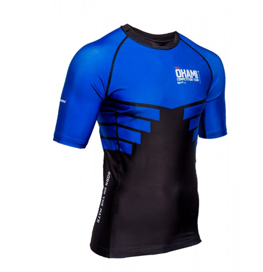 OKAMI Rashguard Competition blue