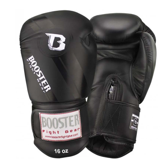 Booster Boxhandschuhe, V3, Leder, schwarz