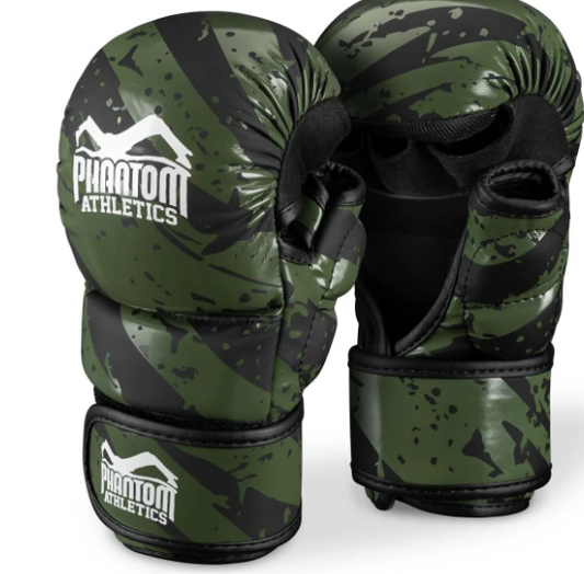 MMA Sparring Handschuhe Camo Tiger