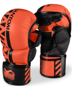 MMA Sparring Handschuhe APEX - Neon Rot