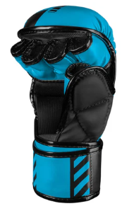 MMA Sparring Handschuhe APEX - Neon Blau