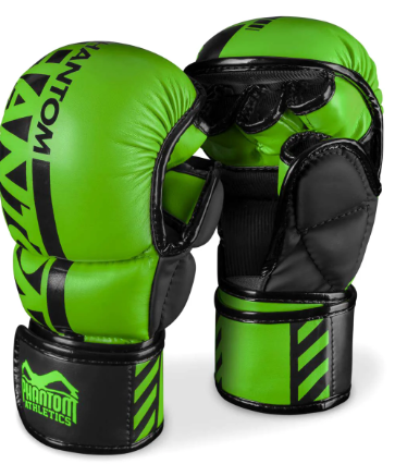 MMA Sparring Handschuhe APEX - Neon Grün