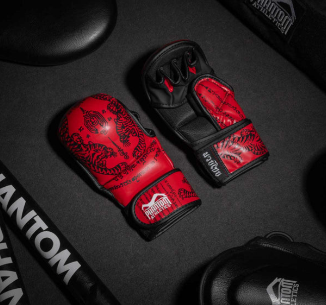 Sparring Handschuhe Muay Thai - Rot