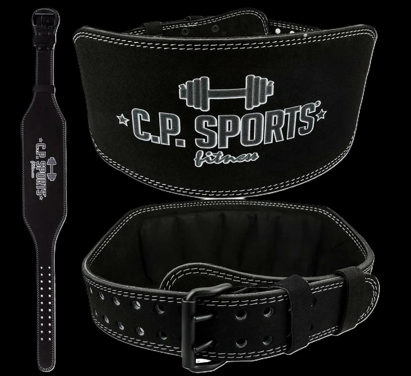 Gewichthebergürtel Amara Leder - Schwarz - C.P.Sports - T4-8