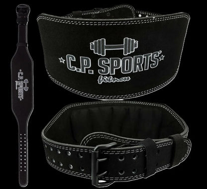 Gewichthebergürtel Amara Leder - Schwarz - C.P.Sports - T4-8