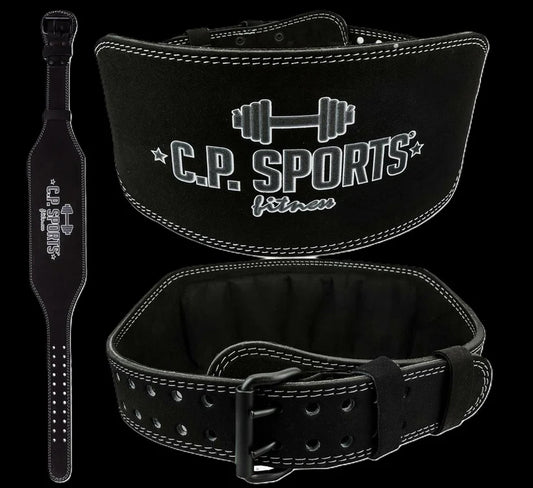 Gewichthebergürtel Amara Leder - Schwarz - C.P.Sports - T4-8