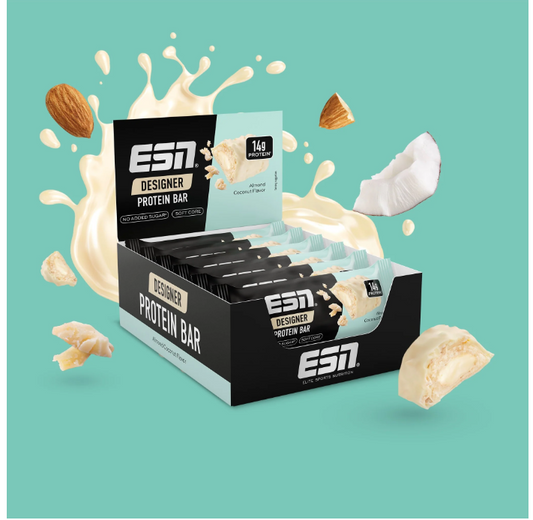 ESN Designer Bar Proteinriegel 12x 45g Almond Coconut