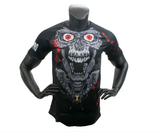 Super Pro Combat Gear T-shirt Drygear Skull