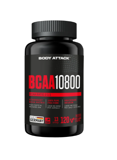 BCAA 10800 120 caps