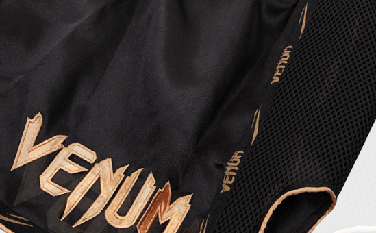 Venum Giant Muay Thai shorts Black Gold
