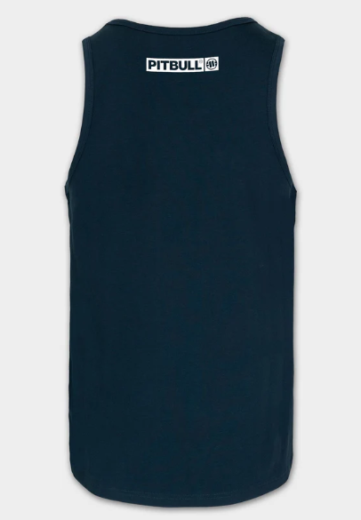 Herren Tanktop Slim Fit Hilltop - Navy