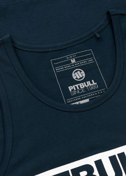 Herren Tanktop Slim Fit Hilltop - Navy