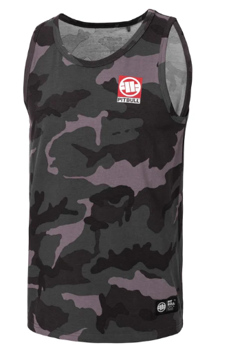 Tanktop Small Hilltop - Schwarzes Camouflage