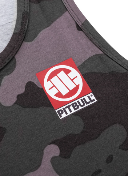 Tanktop Small Hilltop - Schwarzes Camouflage