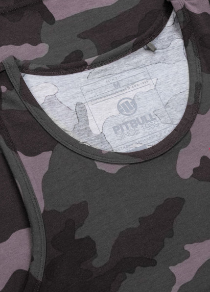 Tanktop Small Hilltop - Schwarzes Camouflage