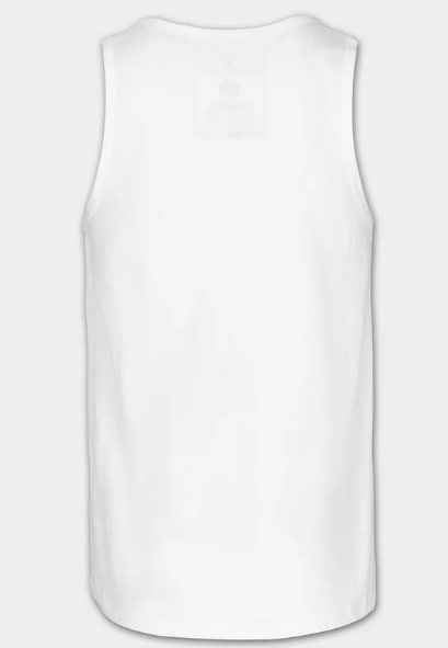 Tanktop Slim Fit Small Logo - Weiß