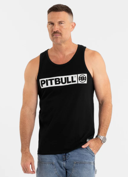 Tanktop Slim Fit Hilltop - Schwarz