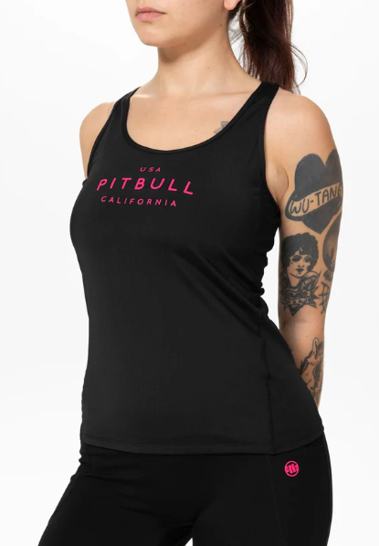 Women's Sports Tank Top AVENIDA - Black