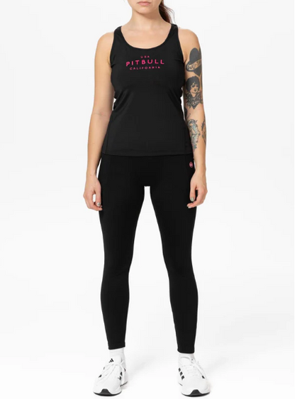 Women's Sports Tank Top AVENIDA - Black