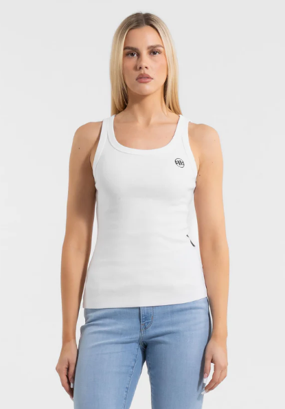 Frauen Tanktop Layla - Weiß