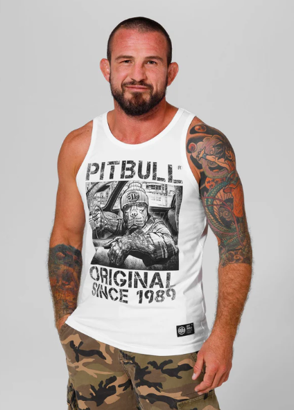 Tanktop Slim Fit Drive - Weiß