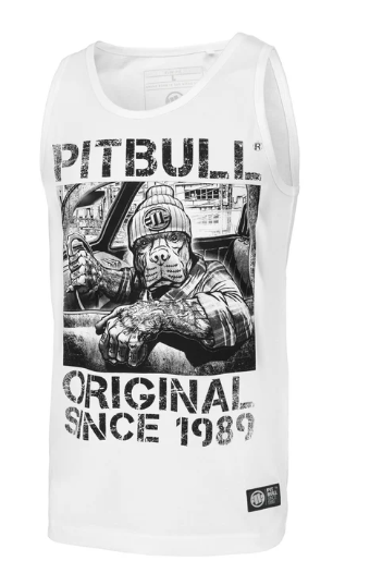 Tanktop Slim Fit Drive - Weiß