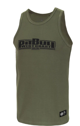Tanktop Rib Classic Boxing - Olivgrün