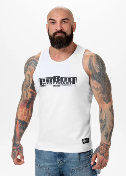 Tanktop Rib Classic Boxing - Weiß