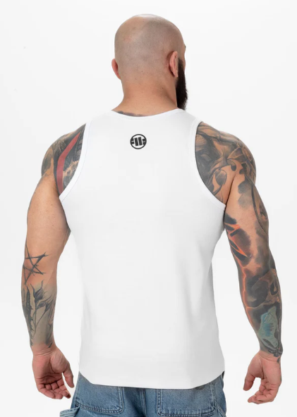 Tanktop Rib Classic Boxing - Weiß