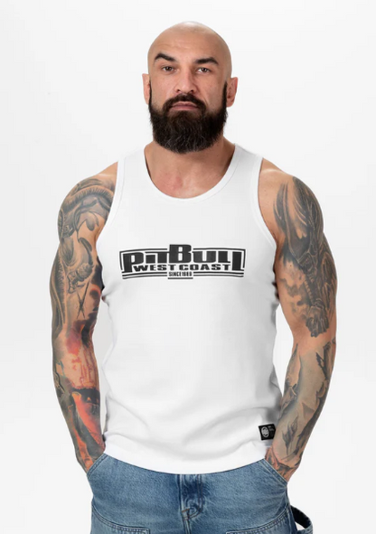 Tanktop Rib Classic Boxing - Weiß