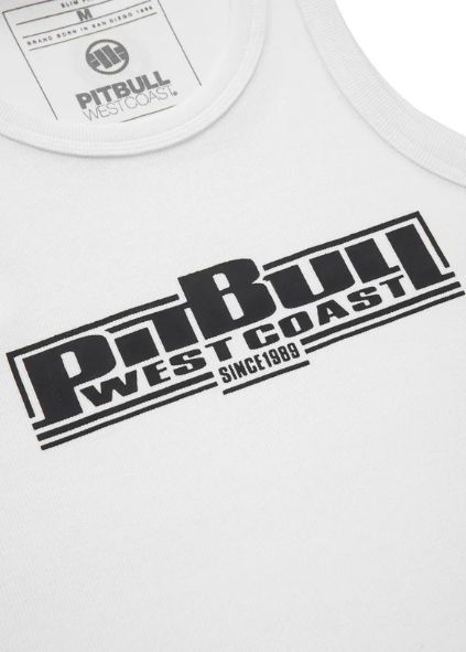 Tanktop Rib Classic Boxing - Weiß