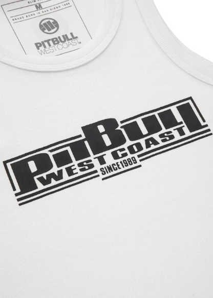 Tanktop Rib Classic Boxing - Weiß
