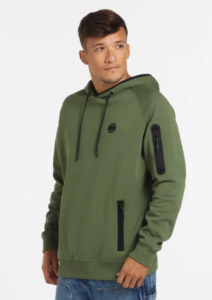 Hoodie Stafford - Olivgrün