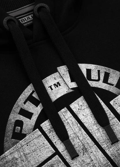 Hoodie Steel Logo X - Schwarz